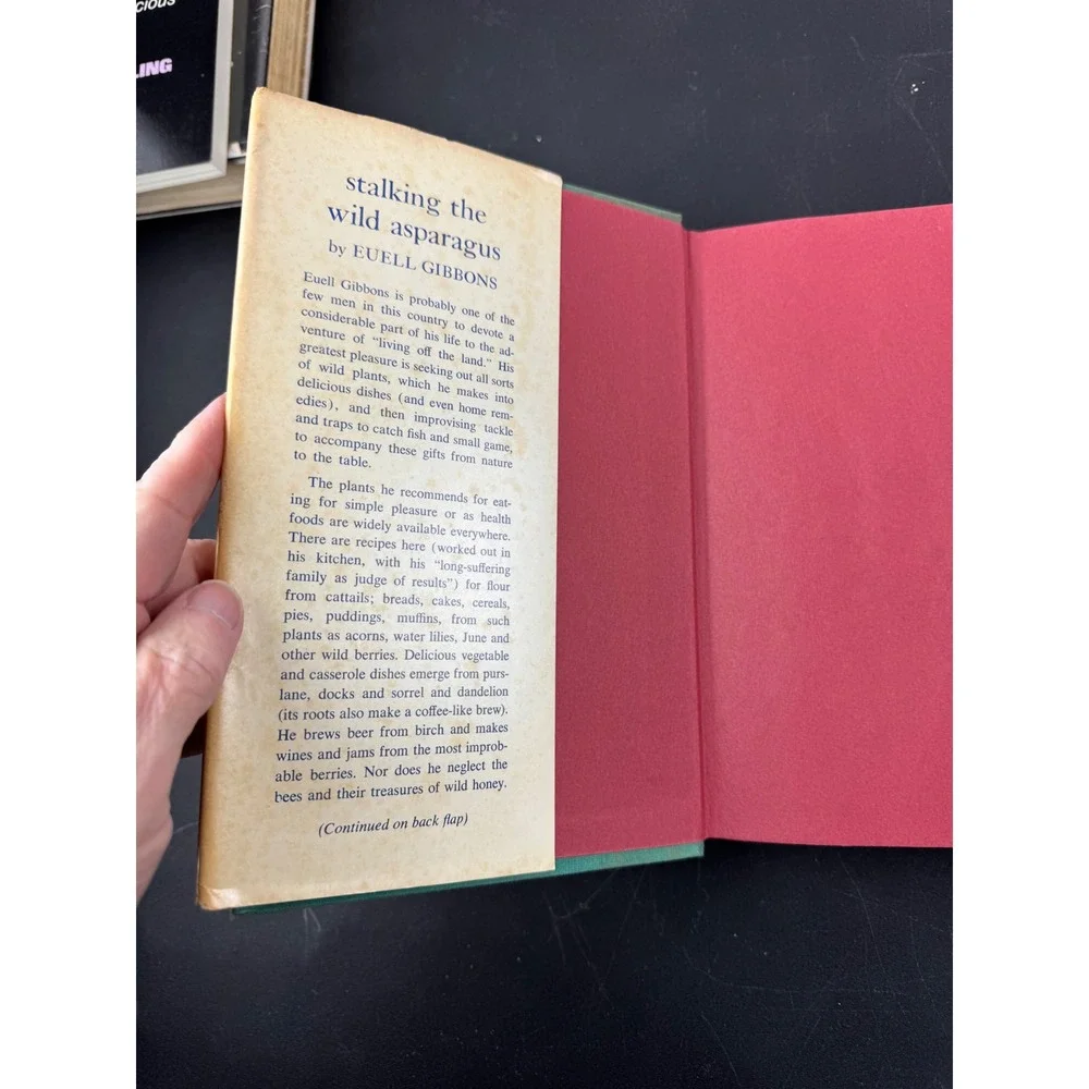 Stalking‎ the Wild Asparagus by Euell Gibbons Cookbook Recipes Vintage 1962
